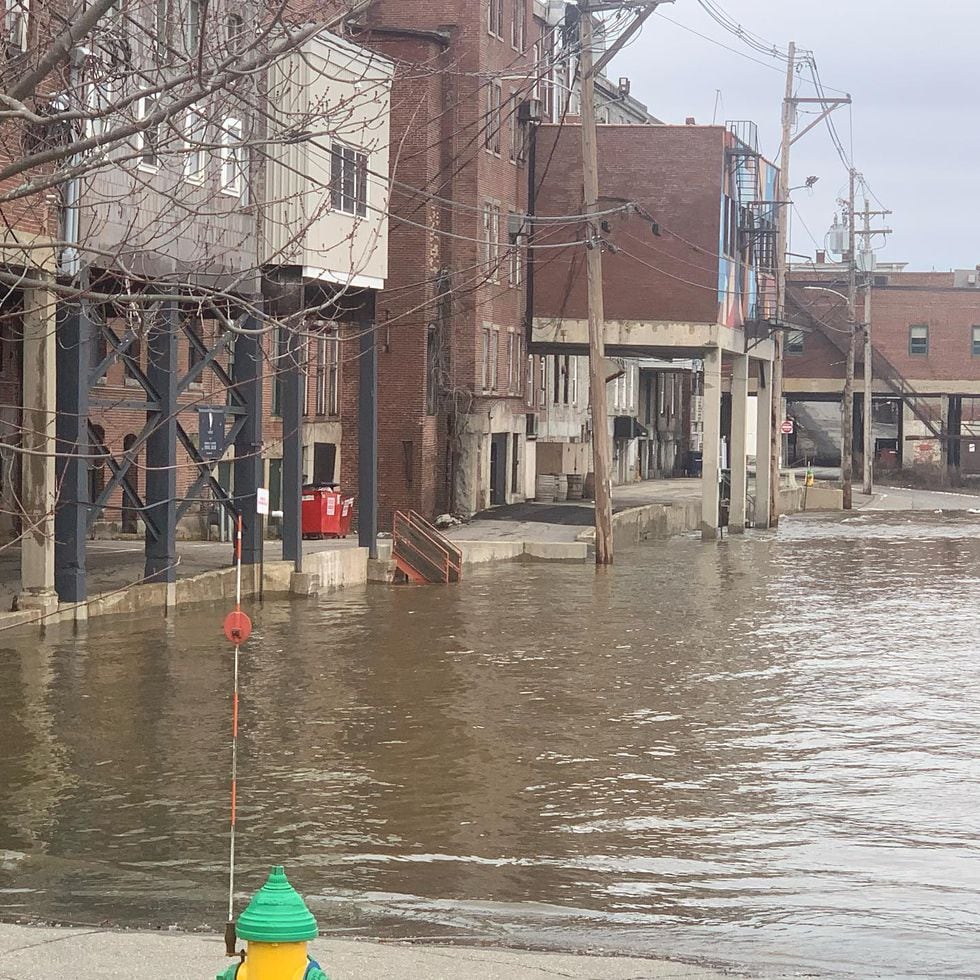 Flooding in Augusta keeps downtown street closed Saturday