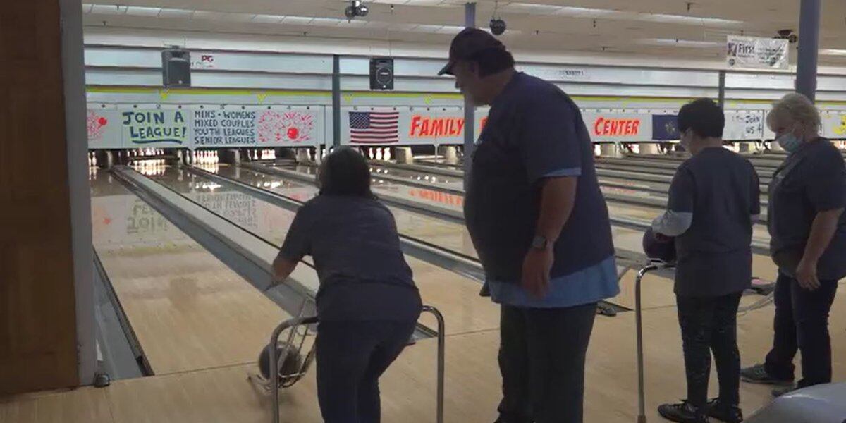 The Maine Special Olympians are ready to roll in the bowling competition