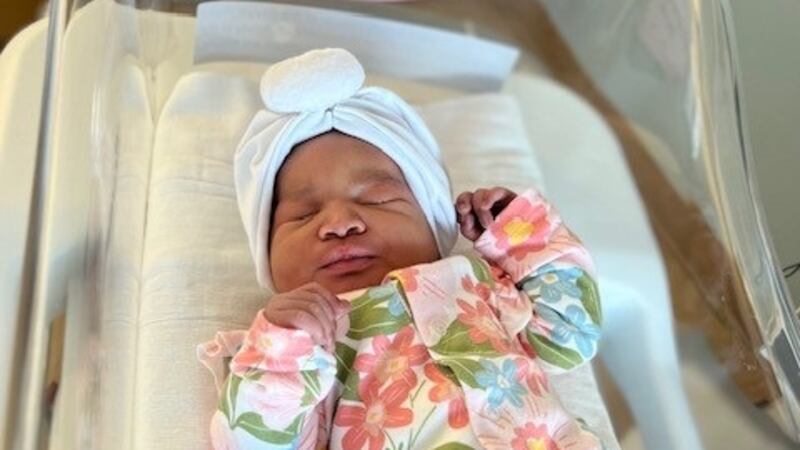 Maine Medical Center welcomed its first baby of 2023 at 2:31 a.m. on Jan. 1 when Esther...