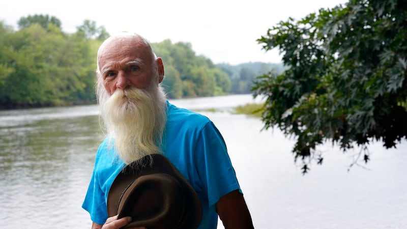 FILE — David Lidstone, 81, stands for a photograph near the Merrimack River, Tuesday, Aug. 10,...