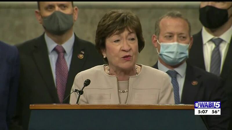 Senators King, Collins among others proposing $908 billion COVID-19 relief plan