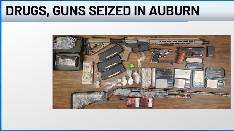 When officers from both Lewiston and Auburn executed a search warrant at 15 Western Prom, they...