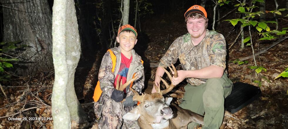 “Once I saw the deer, I was like ‘alright, this is where the stuff starts. Then, I shot it,...