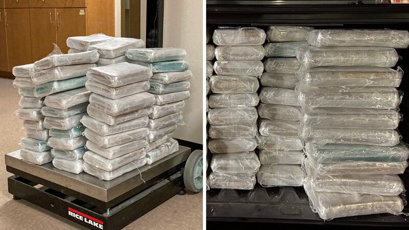 A sergeant in Arizona and his K-9 found two men in possession of nearly 145 pounds of cocaine...